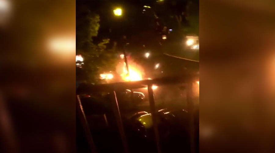 3rd night of violence in Paris suburb over teen’s death in traffic accident (VIDEO)