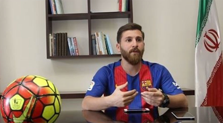 ‘Iranian Messi’ lookalike taken in by police for his own protection