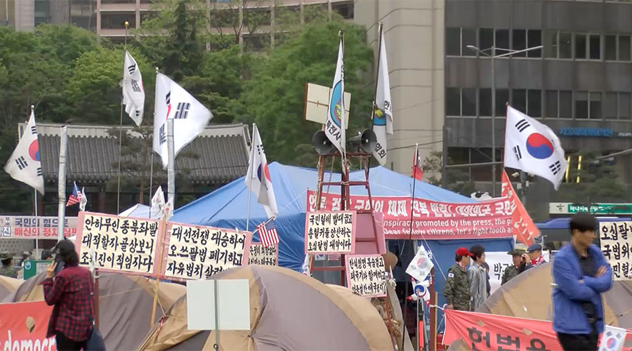 S. Korean ultranationalists attack Ruptly’s producer in Seoul