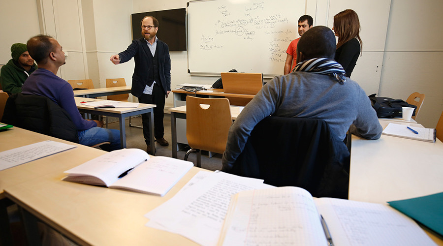 ‘Papa throws a bomb and goes to jail’: Belgian textbook for migrants comes under fire