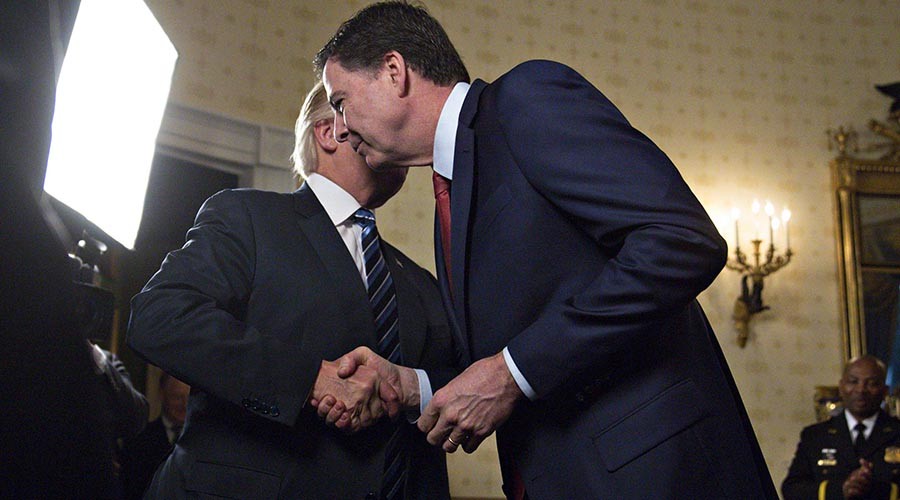 Trump thought about ‘this Russia thing’ when deciding to fire ‘showboat’ Comey