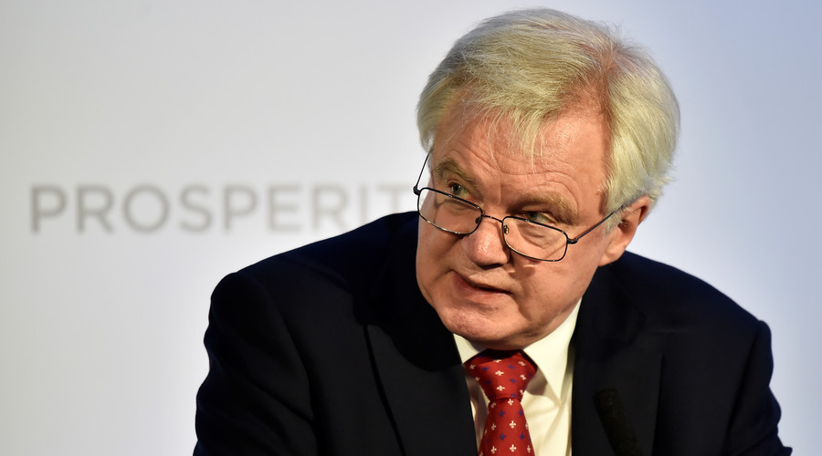 ‘EU chief Juncker’s trying to get me sacked,’ says Brexit secretary David Davis
