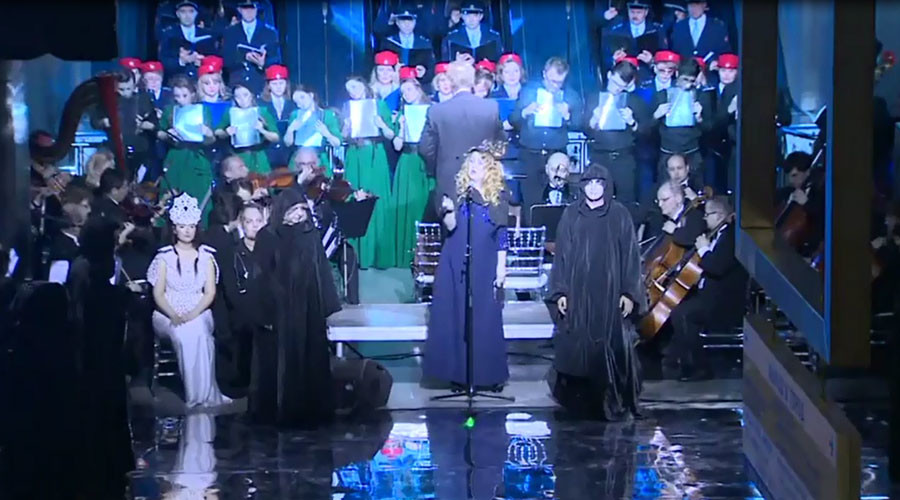 ‘Middle-earth’ on the Metro: Moscow station hosts Elvish-language opera (VIDEO)