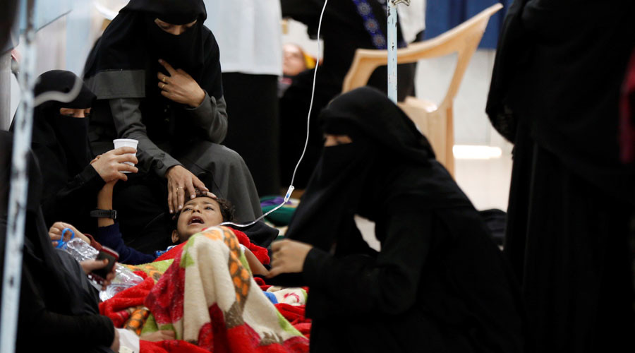 Cholera death toll climbs to 115 in Yemen, 1,000s infected in outbreak