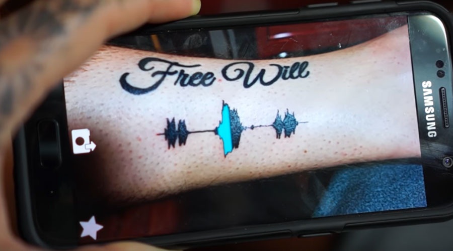 Artist develops ‘soundwave’ tattoos to immortalize voices of nearest & dearest