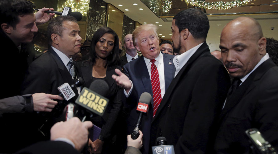 Trump facing 'shark tank' feeding frenzy from 'military industrial media'