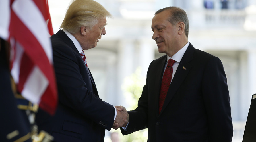 Arms for Kurds, sheltering of Gulen among gripes Erdogan bringing to talks with Trump
