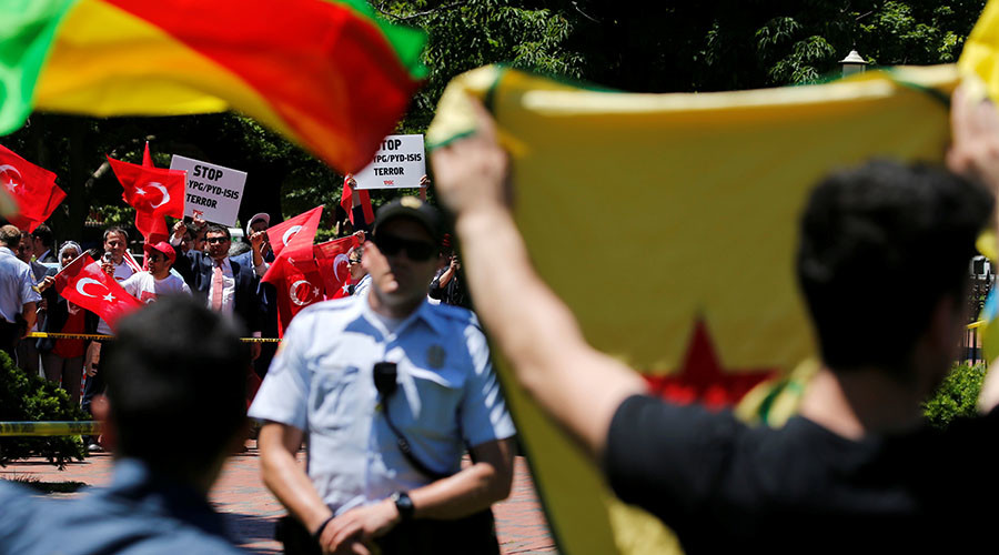 Erdogan's guards may go unpunished after DC attack on protesters