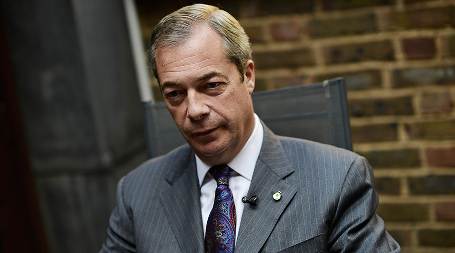 Nigel Farage vows to ‘pick up a rifle’ if Tories U-turn on Brexit (VIDEO)