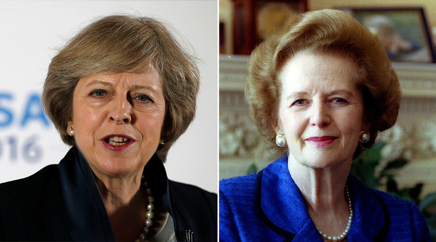 ‘Milk snatcher’ returns? May accused of channeling Thatcher with plan to scrap free school lunches