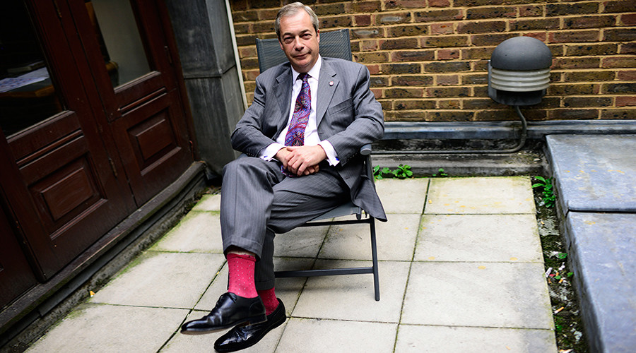 Farage flips out in train wreck interview with Germany’s Die Zeit