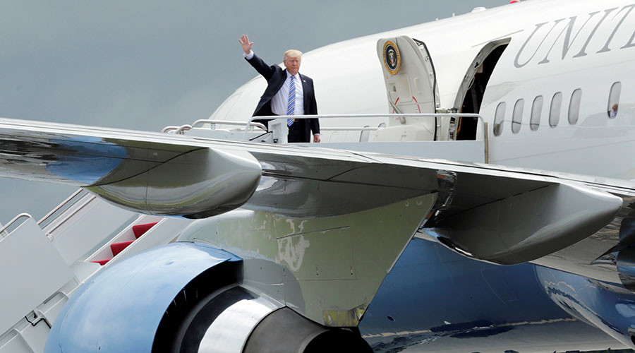 Trump in Jerusalem: '1st' direct flight from Riyadh, hotel turned fortress & prayer at Western Wall
