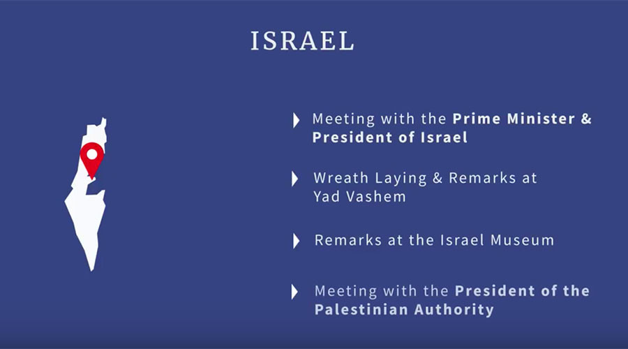 White House removes video showing Israel with pre-1967 borders