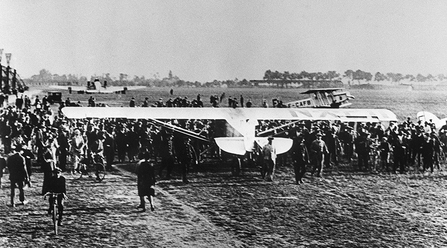 Spirit of St. Louis: Charles Lindbergh’s groundbreaking flight remembered 90yrs on (VIDEO)