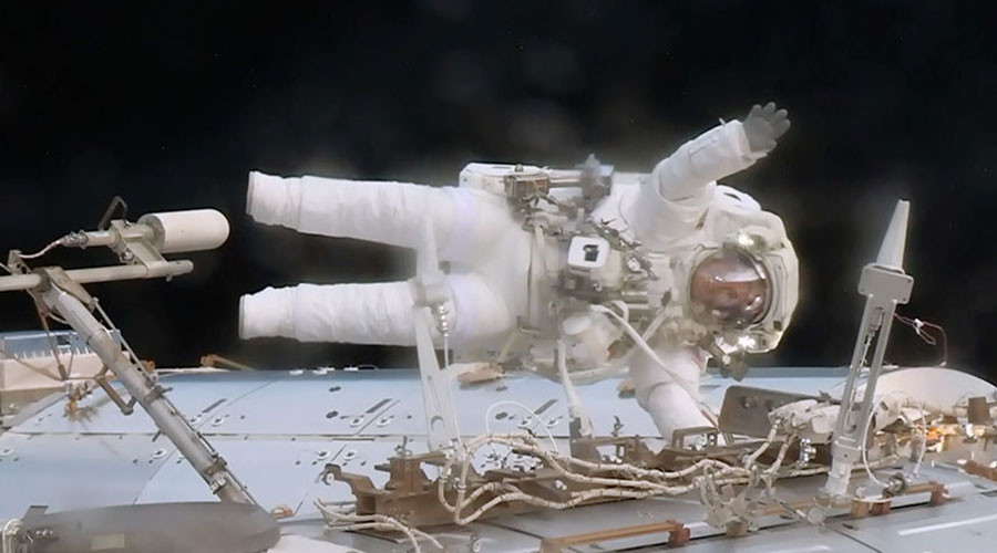 Astronaut makes history as ISS life-support systems restored in emergency op (VIDEOS)