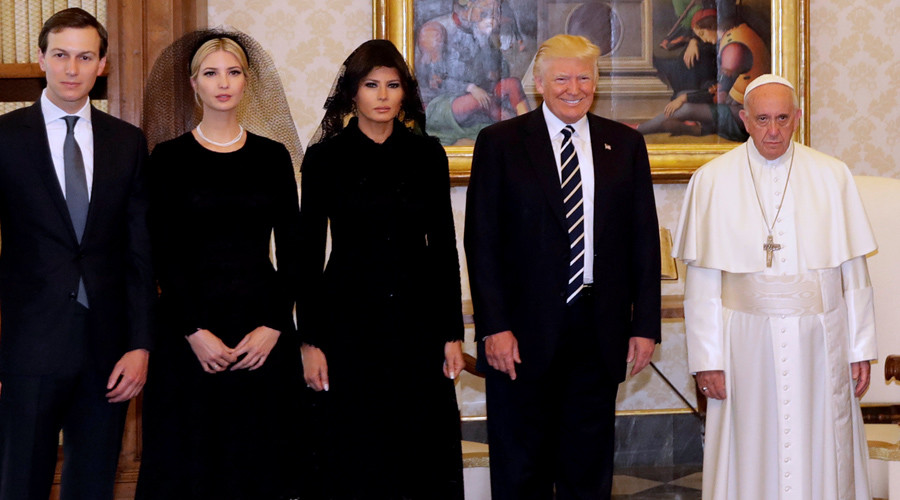 Pope denies Trumps ‘white privilege’ during visit (PHOTO)