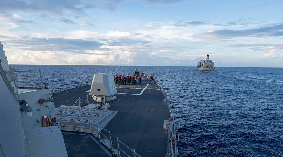 US warship challenges China’s territorial water claims in ‘freedom of navigation’ sail-by – reports