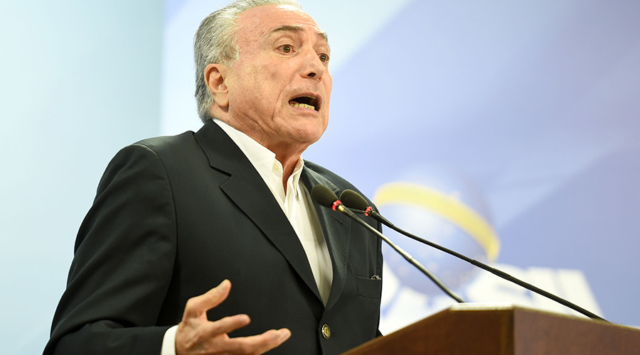 Beef with Temer: ‘Brazilian President's supporters jumping ship, his days are numbered’