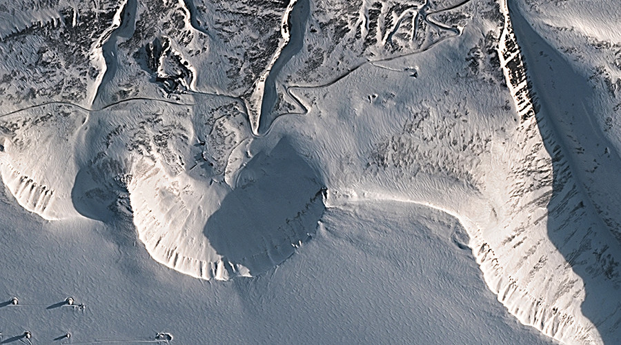 ‘Flooded Doomsday’ seed vault as seen from space (PHOTOS)