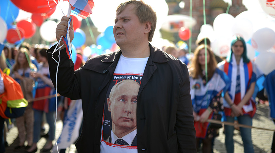 Support for Putin in Russia hits new high – poll