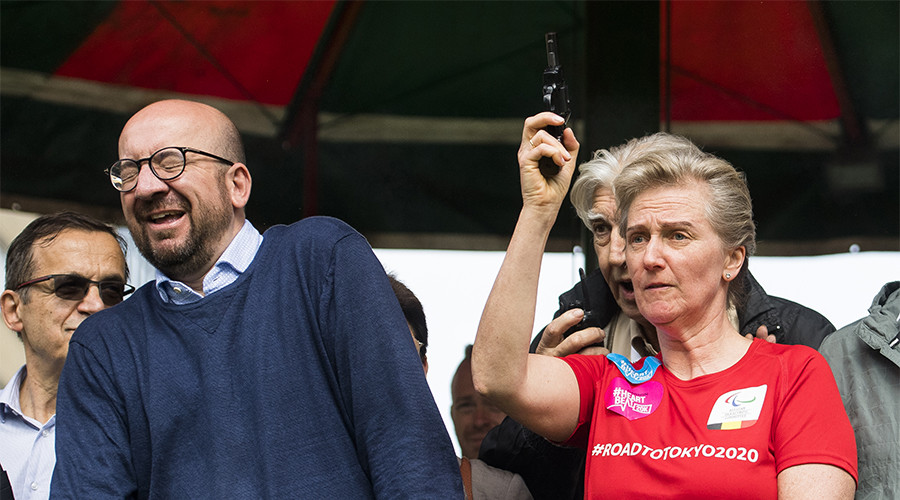 Belgian princess discharges firearm, 'deafens' PM in bizarre road race incident