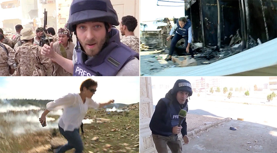 Braving bombs, bullets & tear gas – but still not ‘real’ journalists for Macron (VIDEOS)