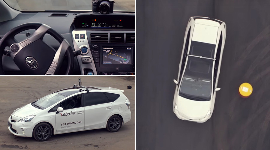 Leading Russian internet company Yandex unveils self-driving taxi prototype (VIDEO)