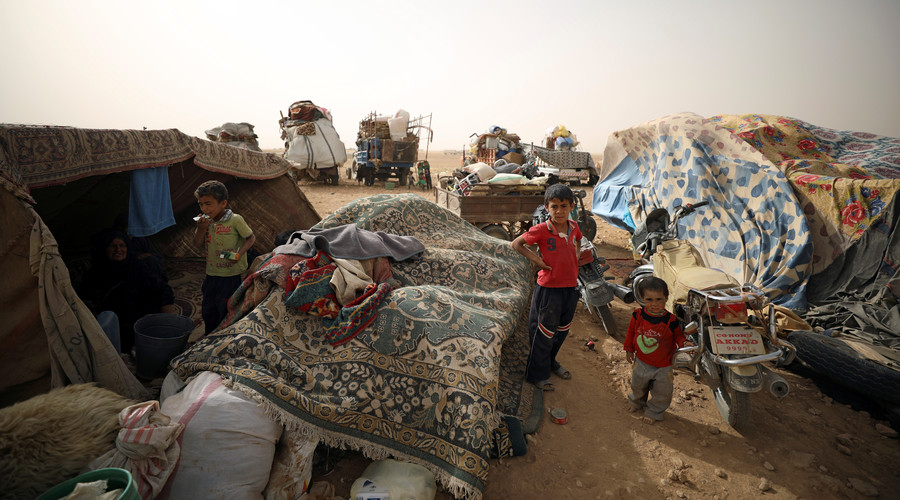 100,000 people displaced by fighting in Raqqa, Syria, since April – UN