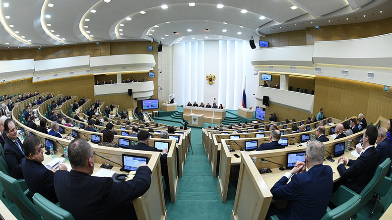 Senators propose ‘black book’ on foreign meddling in Russian politics