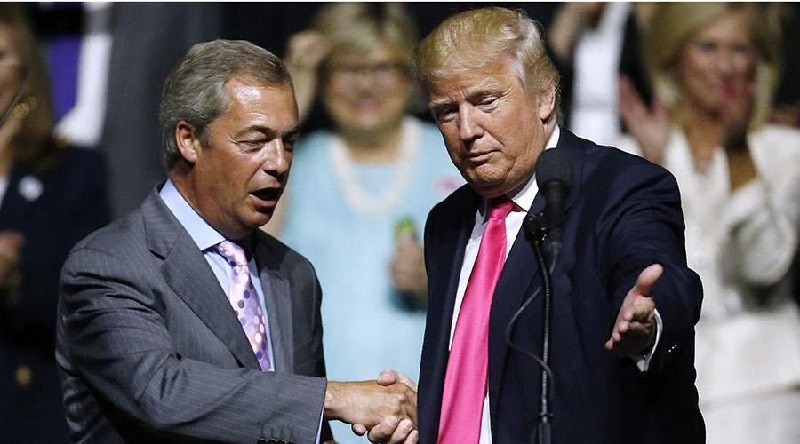 ‘Fake news!’ Farage laughs off claim he’s a ‘person of interest’ in FBI’s Russia-Trump probe