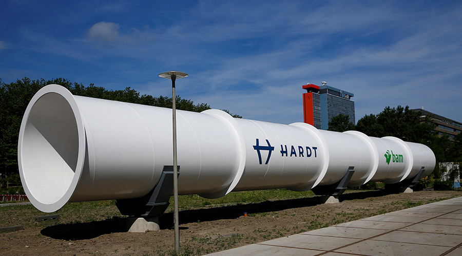 No more planes? Hyperloop test facility unveiled in Netherlands