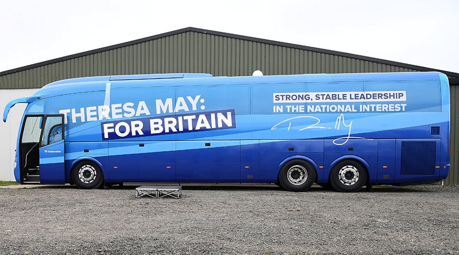 Tory charged over 2015 election expenses... just a week before Britain votes