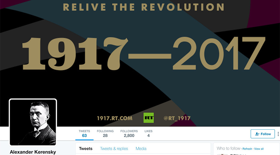 #1917LIVE: War Minister Alexander Kerensky talks duty & freedom in Twitter Q&A