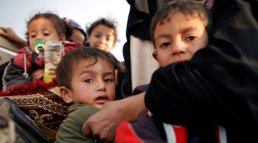 100k children trapped in ISIS-held Mosul, some forced to fight for terrorists – UNICEF