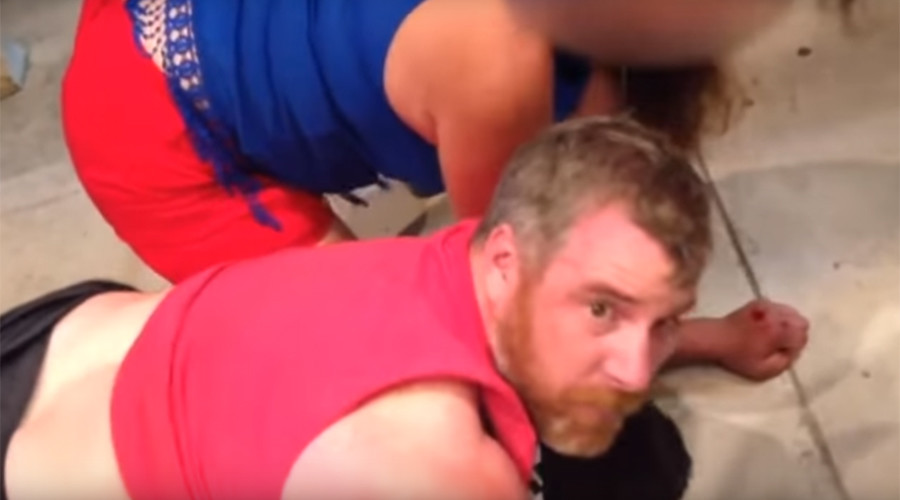 Video released of off-duty deputy's husband choking man to death