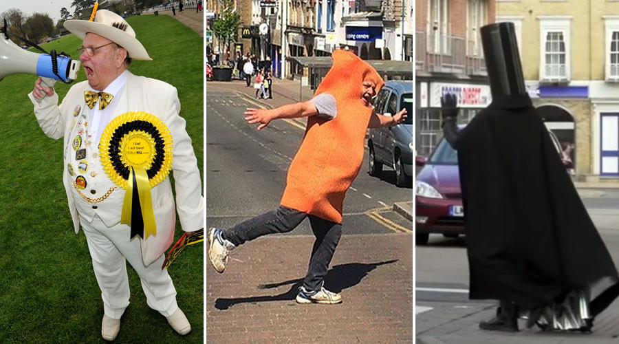 Monsters, fish fingers & space lords: 5 of the weirdest candidates standing in UK general election