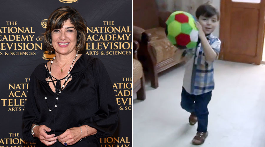 CNN’s Amanpour challenged to go talk to ‘Aleppo boy’