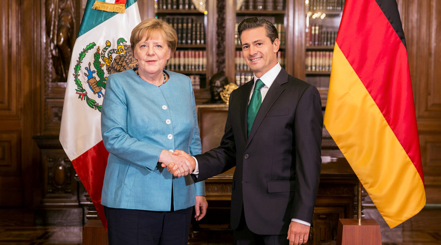 'As Trump talks protectionism, Germany looking for piece of giant Mexican pie'
