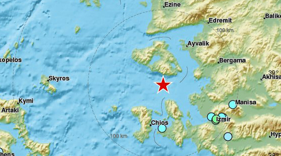 6.3 earthquake strikes Aegean Sea, 1 person killed on Lesbos (PHOTOS, VIDEOS)