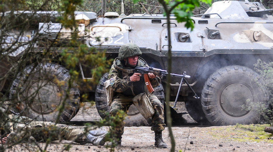 Russian, Belarusian & Serbian troops crush ‘terrorists’ in joint drills (VIDEOS, PHOTOS)