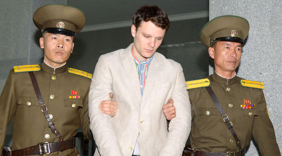 N. Korea releases American student Otto Warmbier sentenced to 15yrs, now in coma