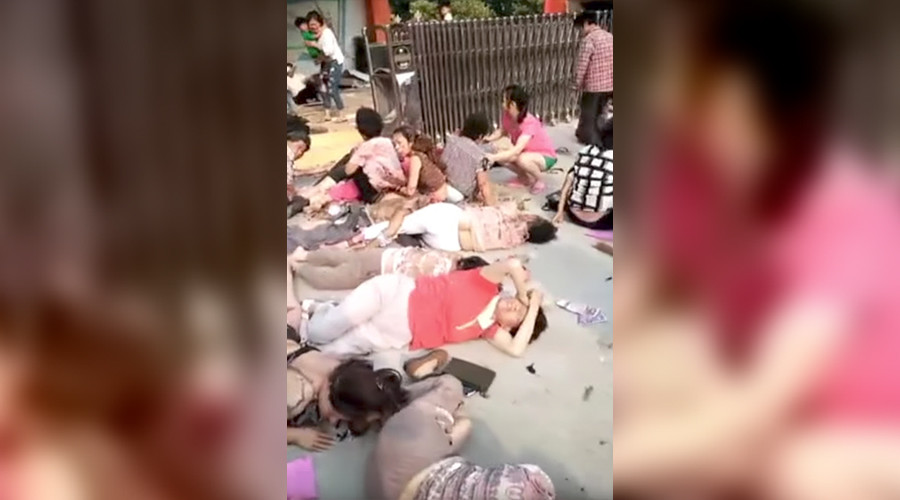 8 dead, 65 injured after explosion strikes kindergarten in eastern China (GRAPHIC PHOTO)