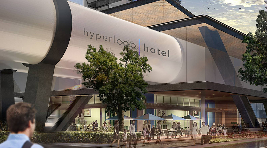 Hyperloop Hotel? Futuristic concept builds on Musk’s high-speed transport tunnel (PHOTO)