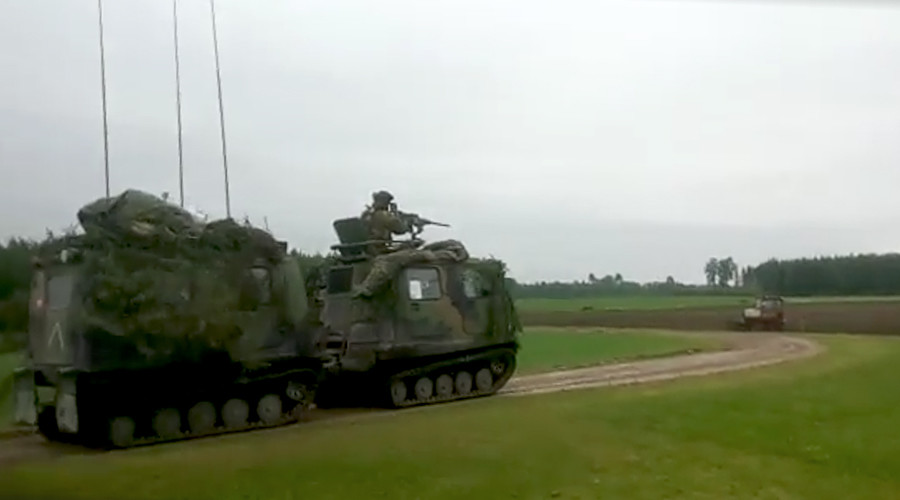 Backyard war drills: Latvian man releases video of NATO exercises on private property (VIDEO)