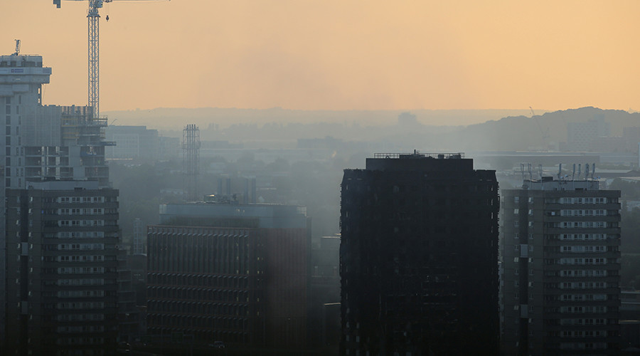2 London Tube lines suspend service over Grenfell Tower debris risk