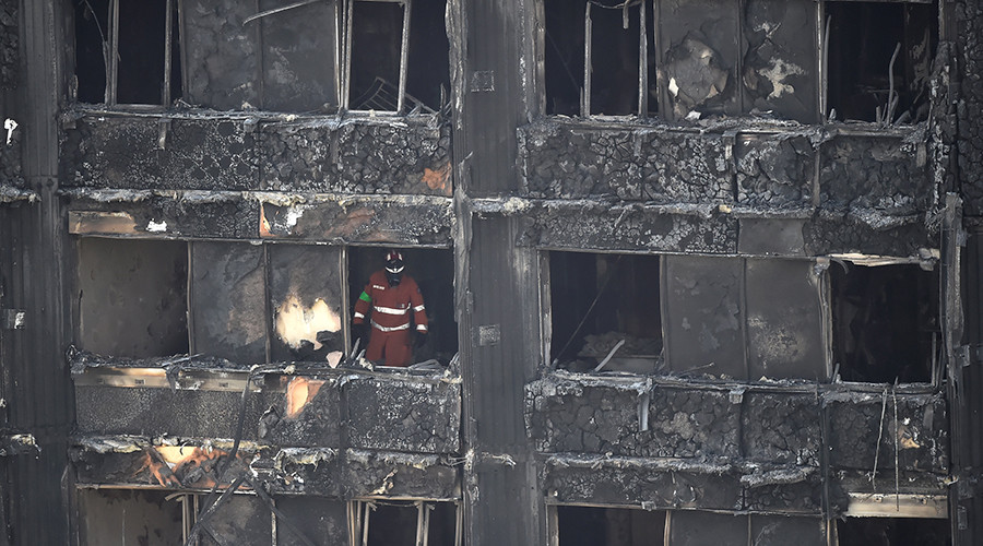 Theresa May admits gov response to Grenfell fire ‘not good enough’