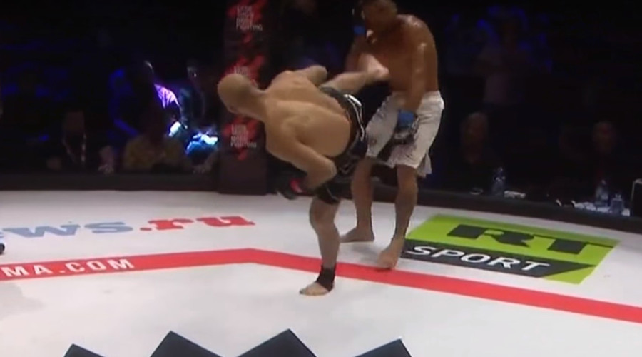 Russian MMA veteran lands amazing spinning wheel kick KO as ACB delivers night of finishes (VIDEO)