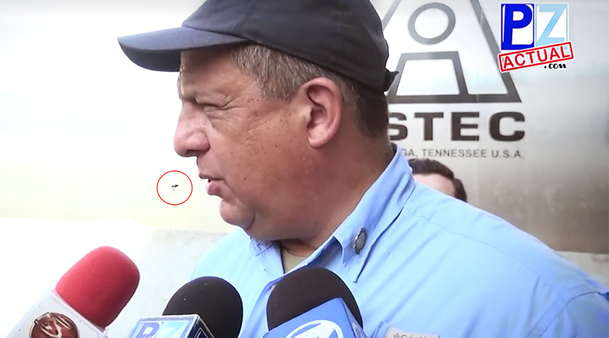 What a mouthful!: Costa Rican president accidentally eats wasp live on air during speech (VIDEO)
