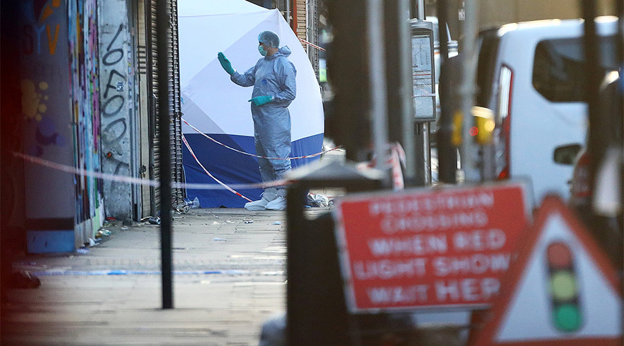 ‘He must have done it on purpose’: Witnesses describe Finsbury Park attack (VIDEO)