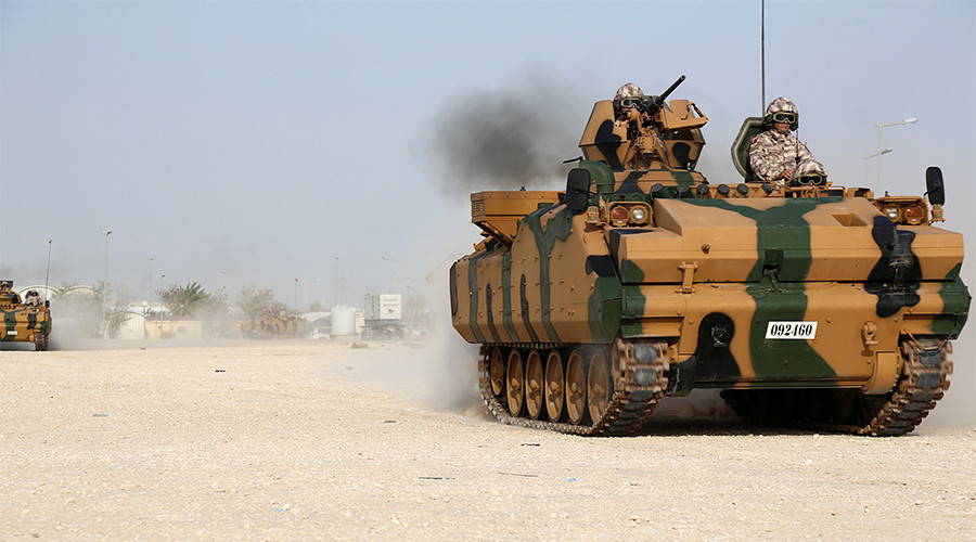 Turkish troops arrive in Qatar for joint war games amid Gulf tensions – media
